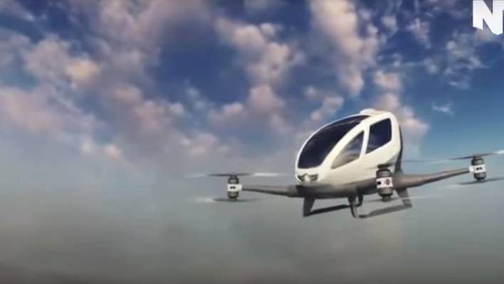 World’s First Commercially Available Passenger Drone