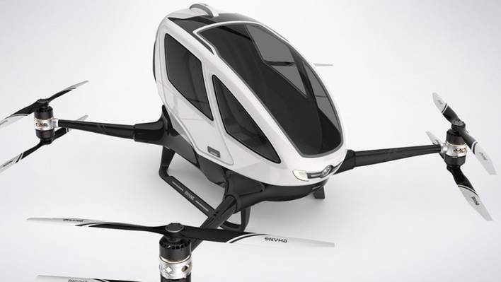 World’s First Commercially Available Passenger Drone