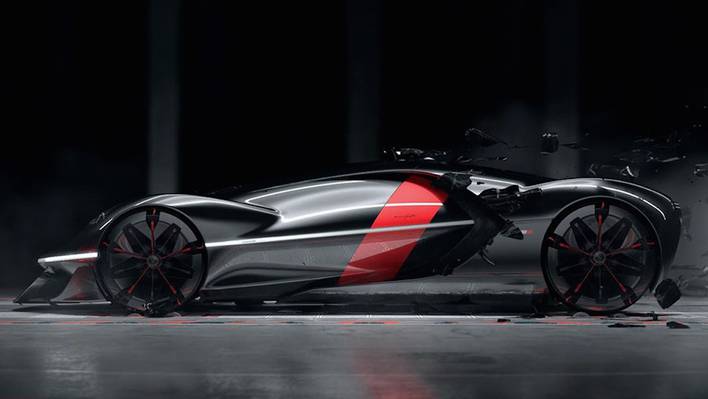 Futuristic Ferrari Manifesto Concept