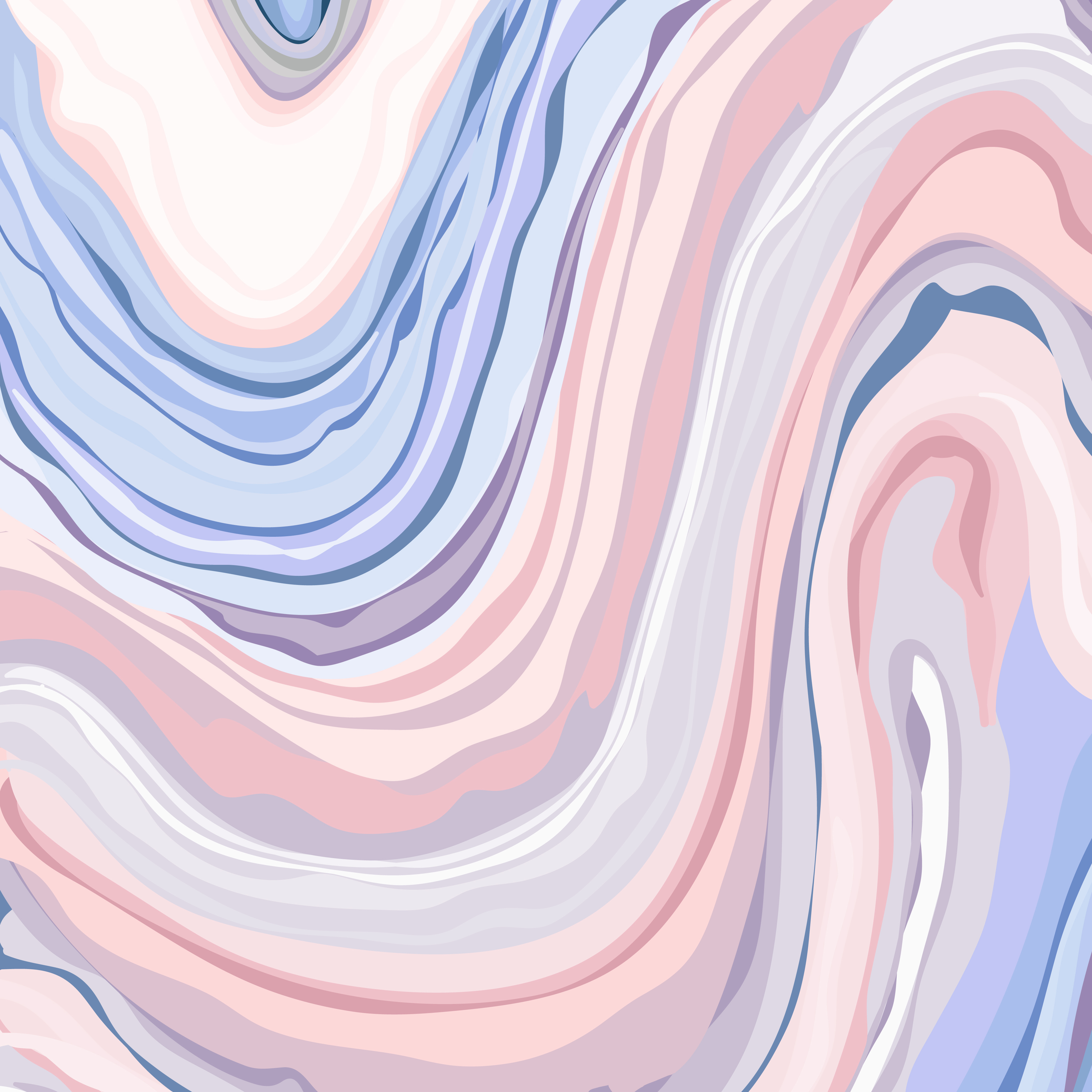 Marble Pattern - Abstract Texture with Soft Pastels Colors 2016