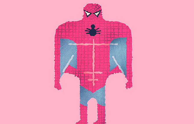 Funny Superheroes in Only Two Shapes and Sizes