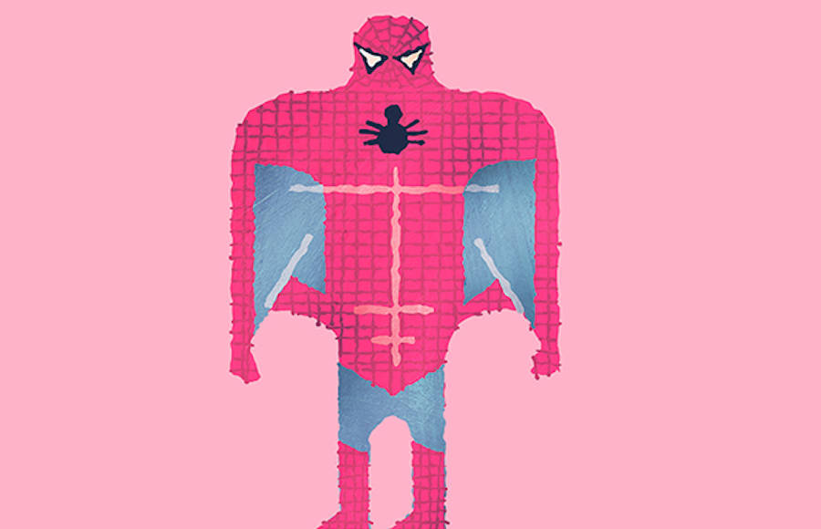 Funny Superheroes in Only Two Shapes and Sizes