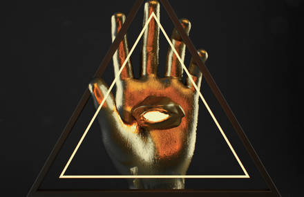 Stunning Golden Digital Illustrations
