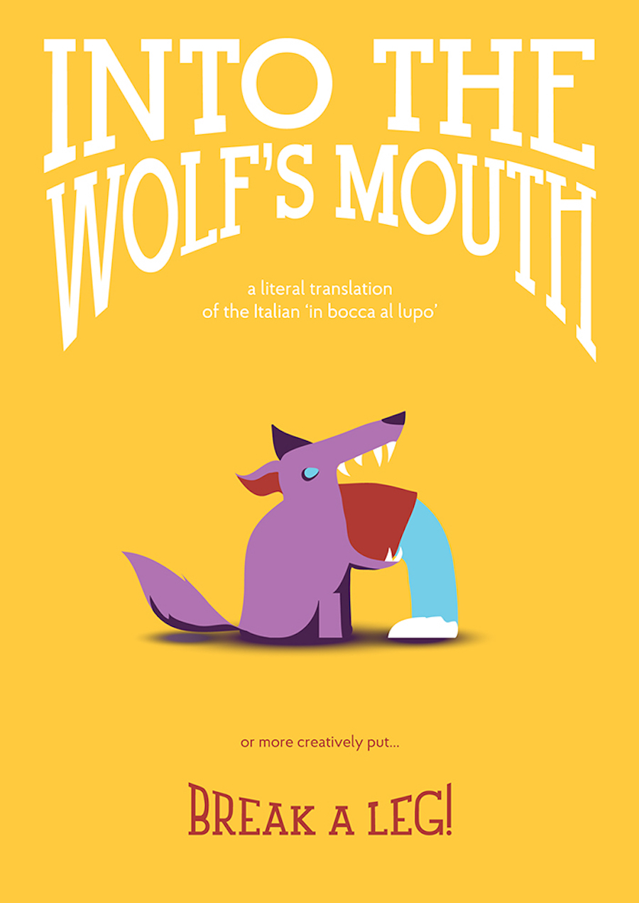 the wolf's mouth v11 print