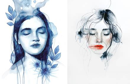 Beautiful Watercolors by Monica Loya