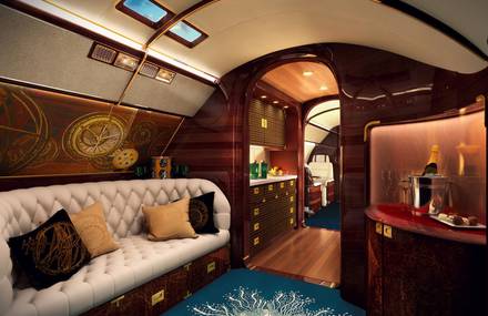 Inside the World’s Most Luxurious Private Jet