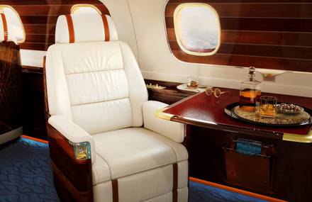 Inside the World’s Most Luxurious Private Jet