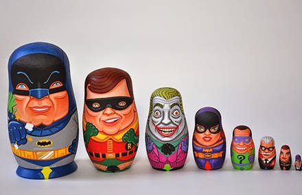 Iconic Movies and TV Shows Characters Nesting Dolls