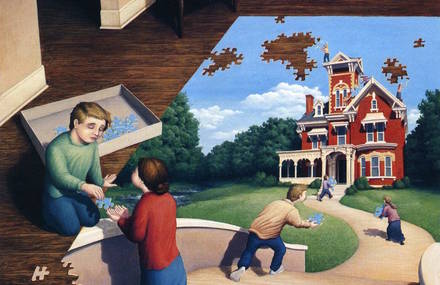 Optical Illusions Paintings