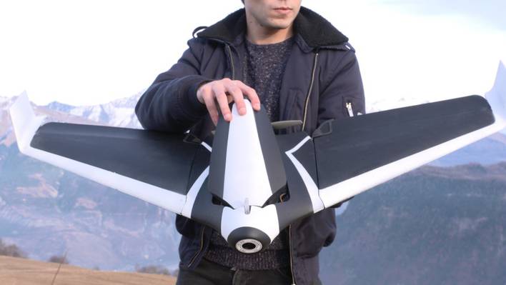 New Drone Parrot Disco Prototype