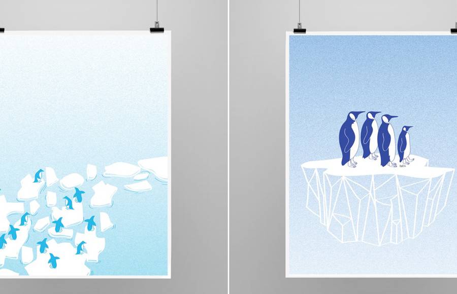 Polar Expedition Illustrative Prints