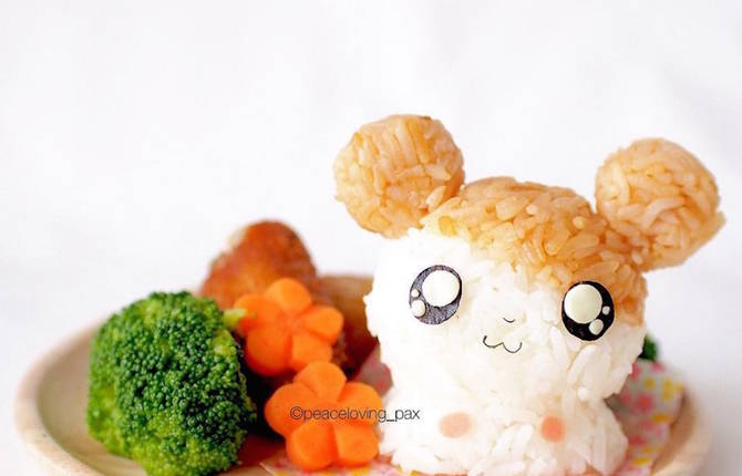 Rice Balls Turned into Pop Culture Characters