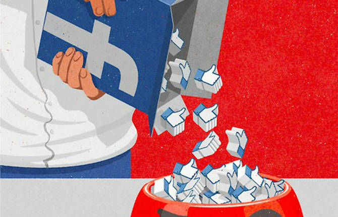 Satirical Retro Illustrations About Media’s Role in Modern Life