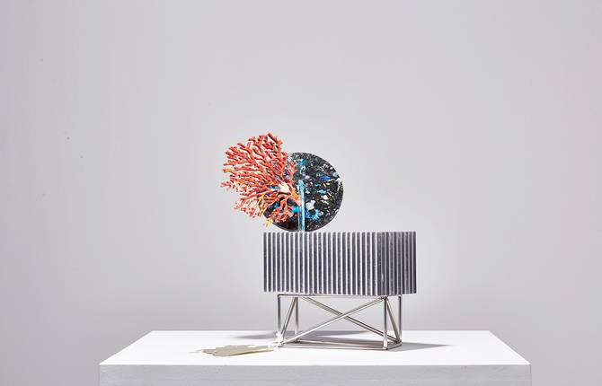 Plastic Found During a 1000 Nautical-Mile Journey Turned into Sculptures