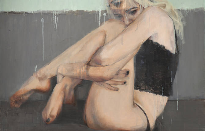 Sensual and Vulnerable Oil Paintings