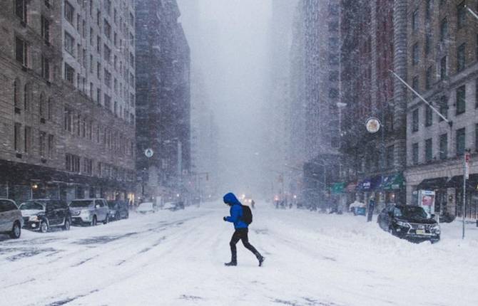 Impressive Pictures of New York During Jonas Snow Storm