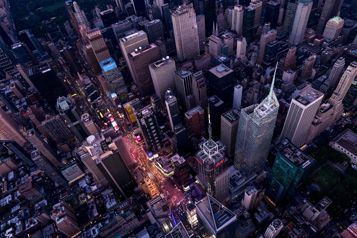 Time Square Aerial