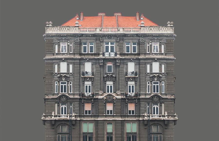 Architectural Symmetry of the River Danube Banks