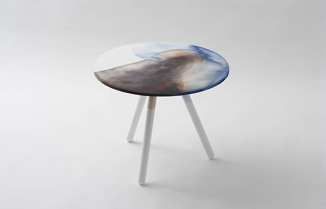 Dyed Plastic Tables Collection