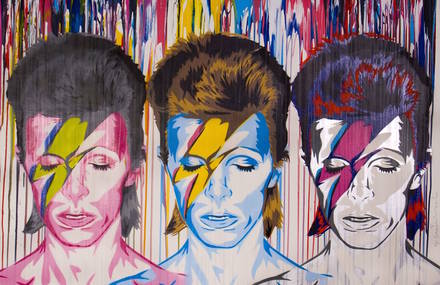 Tributes to David Bowie Across the World