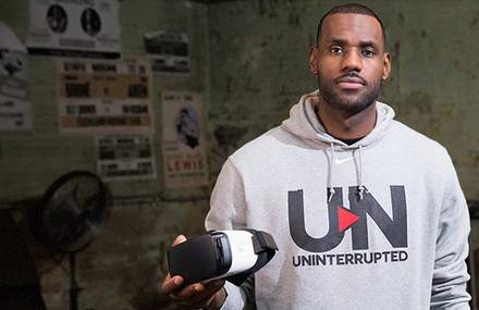 LeBron James x Samsung Gear VR Ad
