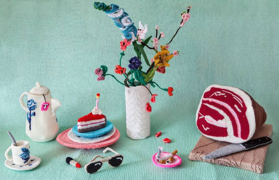 Crafted Everyday Objects in Wool
