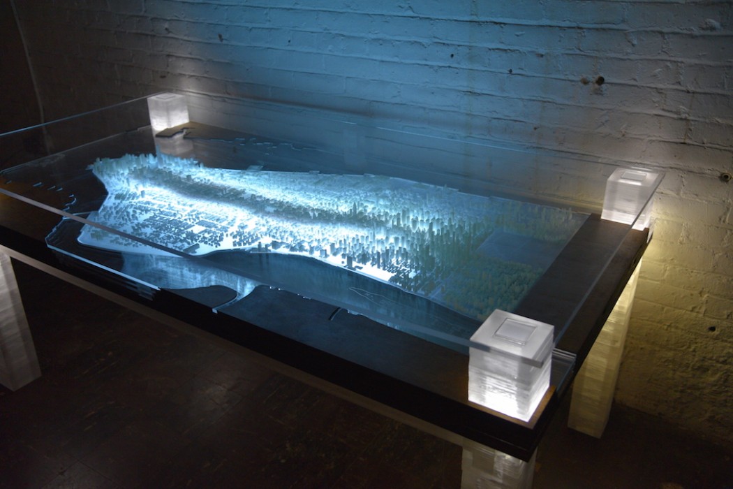 3D-Printed Illuminated New York City Desk 1