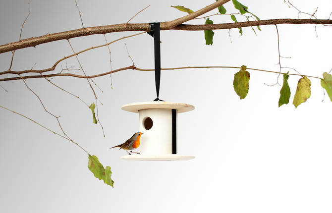 Modular Breakfast Birdhouse