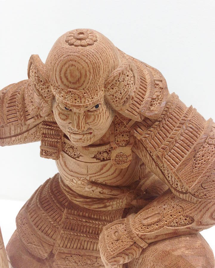 Delicate Traditional Japanese Wooden Sculptures 17