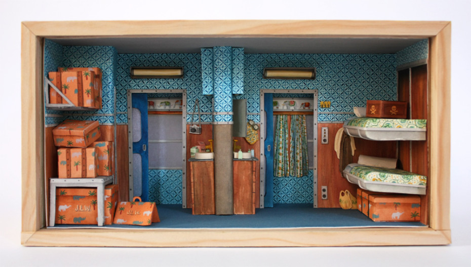 Wonderful Tiny Hand-Painted Wes Anderson Sets 1