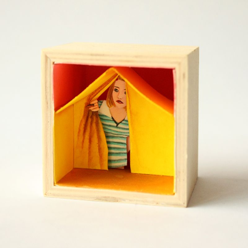 Wonderful Tiny Hand-Painted Wes Anderson Sets 14