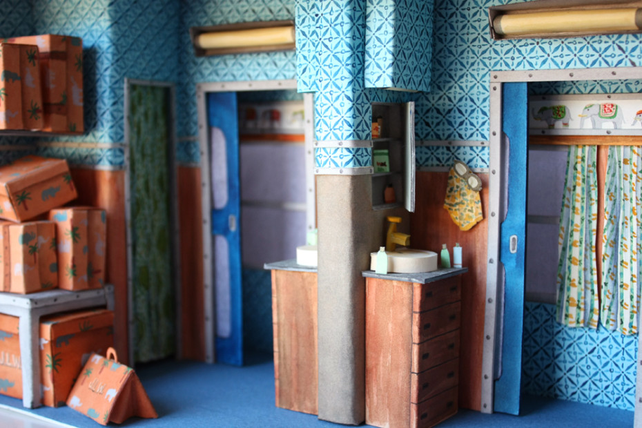 Wonderful Tiny Hand-Painted Wes Anderson Sets 3