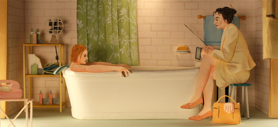 Wonderful Tiny Hand-Painted Wes Anderson Sets 7