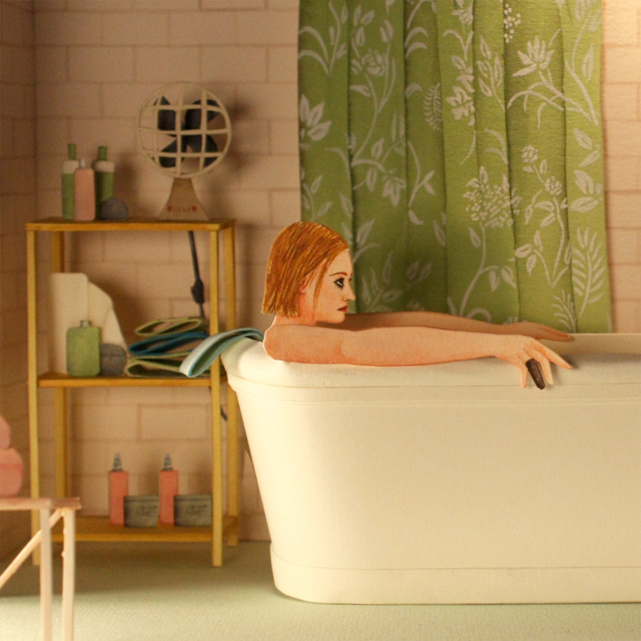 Wonderful Tiny Hand-Painted Wes Anderson Sets 8