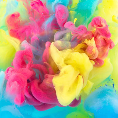 Aesthetic Colored Abstract Ink Explosions – Fubiz Media