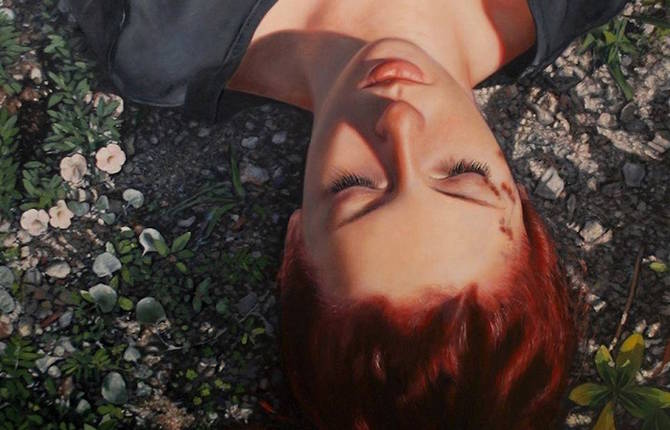 Hyperrealistic Paintings of Women Faces