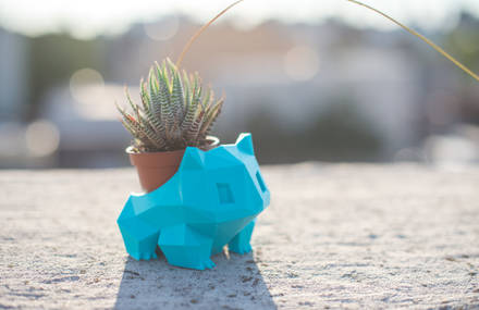 Bulbasaur 3D Printed Planters