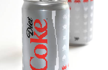 Coca-Cola Space Invaders Cans Edition