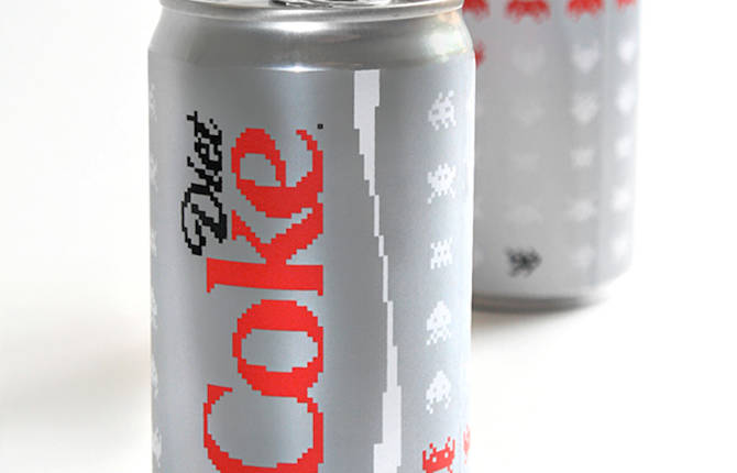 Coca-Cola Space Invaders Cans Edition