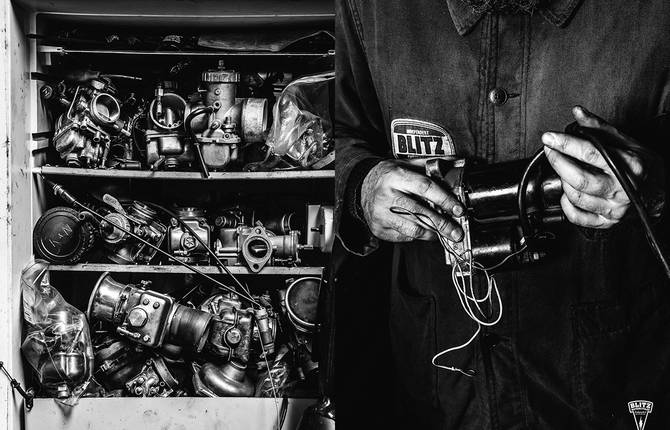 Inside a Motorcycle Custom Garage