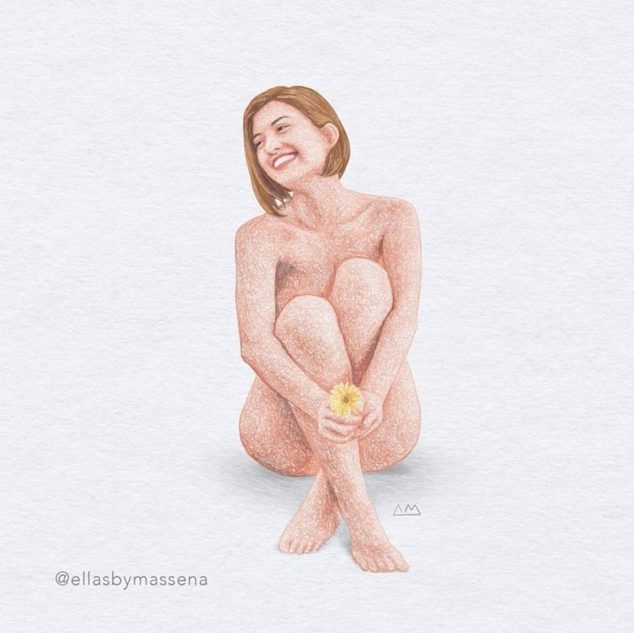 Nude Illustration Sheri Moon Zombie Instagrams