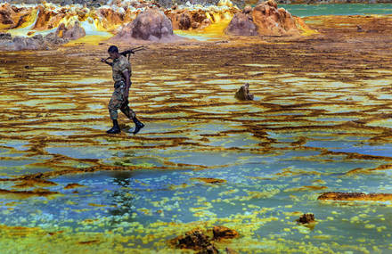 Ethiopian Incredible Brilliantly Colored Panoramas