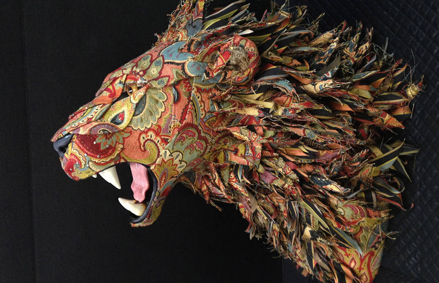 Upholstered Faux Taxidermy of Animals