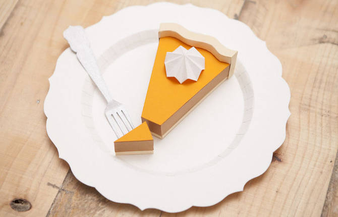 Delicious Food Paper Art