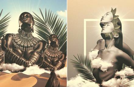 New Mystical Photo Collages by Khan Nova