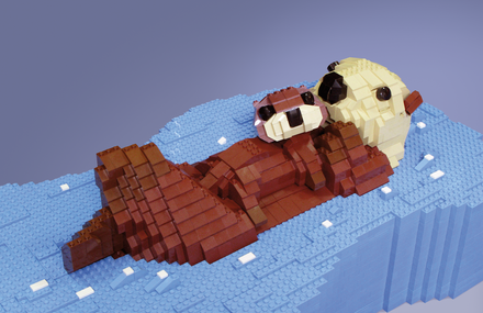 Wildlife LEGO Sculptures