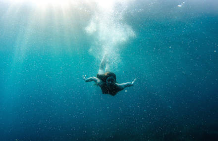 Dreamlike Underwater Nude Portraits