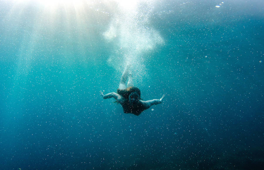 Dreamlike Underwater Nude Portraits