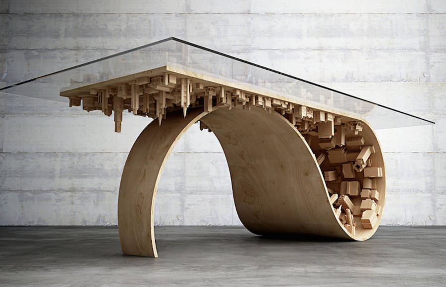 Wave City Dining Table