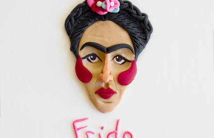 Nice Clay Portraits of Celebrities